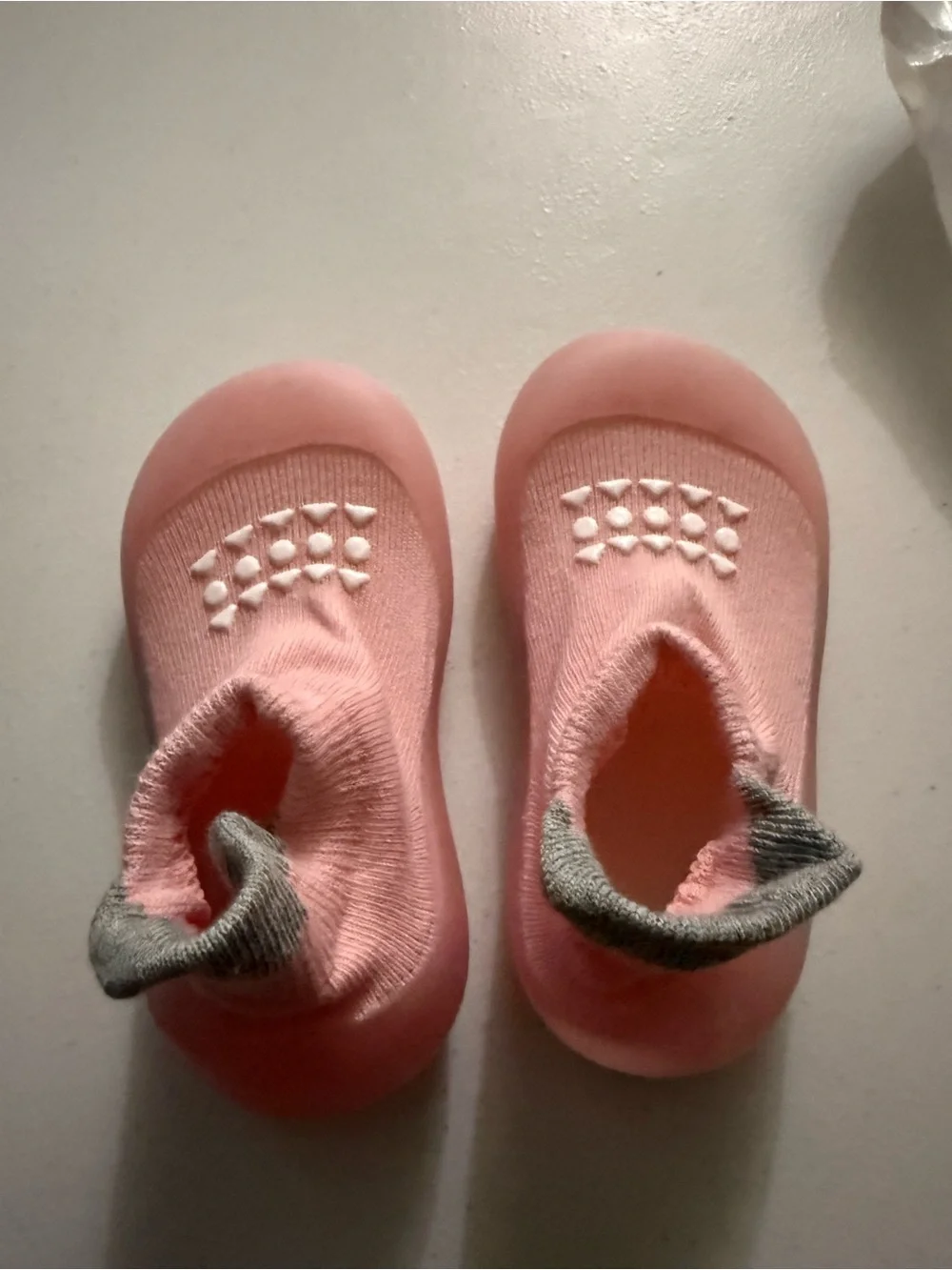 Kids Pink Non-Slip Slip-On Shoes